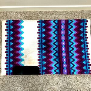 Western show saddle blanket by Erin Rhea